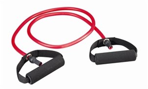 Exertube træningselastik Hård, rød