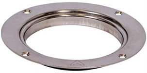 Flange, Ø105/Ø156, rustfri