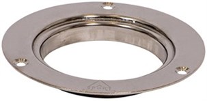 Flange, Ø131/Ø80, rustfri