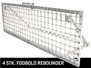 Fodbold Rebounder i stål 4 stk.
