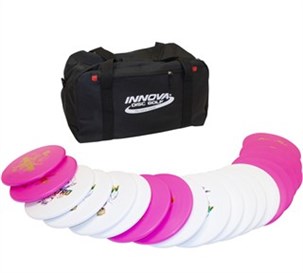 Frisbee golf pakke med 20 stk. frisbee