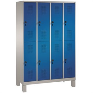 Garderobeskab 4 søjler/8 skabe