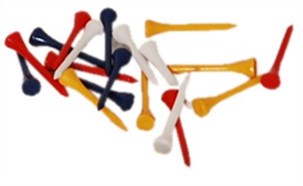 Golf tee 2 x 20 stk.