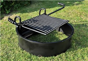 Grill incl. rist Justerbar - Ø 66 cm.