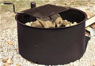 Grill incl. rist Justerbar til kørestolsbrugere