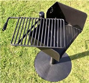 Grill incl. rist til kørestolsbrugere