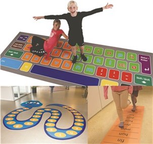 Gulvdekoration læringspakke Dansk