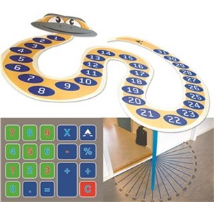 Gulvdekoration læringspakke Matematik