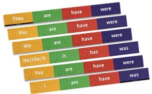 Gulvlaminat Engelske Verbum til trapper