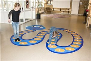 Gulvlaminat bogstavsslange