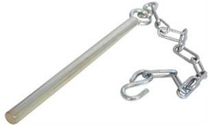 Gulvspyd m/kæde & krog Ø12 mm