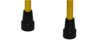 Gummi fødder artiststylte