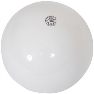 Gym. bold - Hvid/Ensfarvet