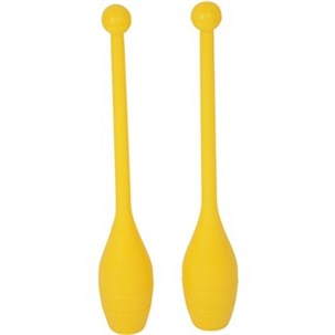 Gymnastikkøller Gul - 35cm.