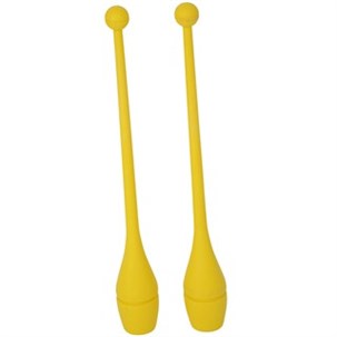 Gymnastikkøller Gul - 41cm.