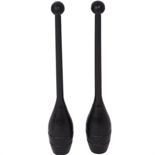 Gymnastikkøller Sort - 35cm