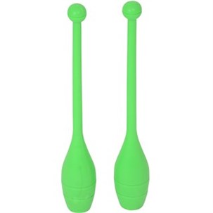 Gymnastikkøller lysegrøn -35cm