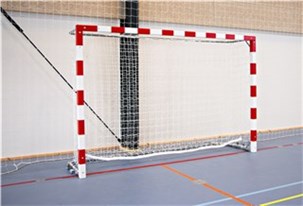 Håndboldmål, halmodel, træ