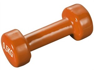Håndvægt 0,5 kg - Vinyl