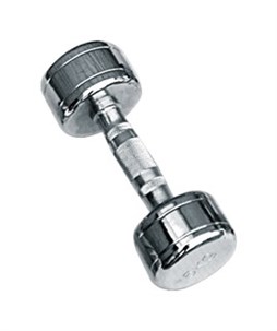 Håndvægt 5 kg - Krom