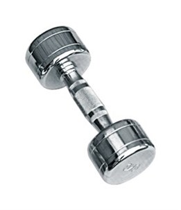 Håndvægt 6 kg - Krom