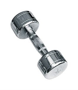 Håndvægt 7 kg - Krom