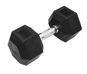 Håndvægt Basic 17,5 kg - Gummi