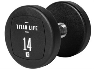 Håndvægt Titan life 14 kg - Gummi