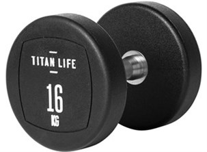 Håndvægt Titan life 16 kg - Gummi
