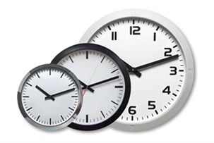 Halur analog Ø40 TMS-hvid ramme