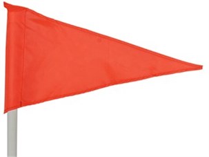 Hjørneflag orange