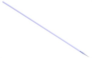 Hjørnestok træ hvid m/kraftig spyd