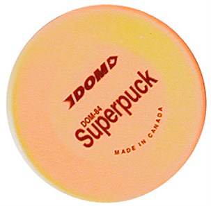 Hockey puck orange