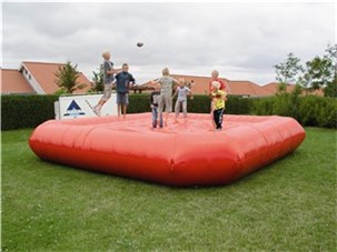 Hoppepude 8x8 m 90 cm.