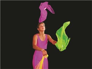 Jonglørtørklæder 65x65 3 stk.