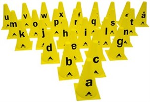 Kegler Basic med bogstaver