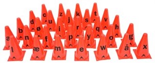 Kegler med bogstaver