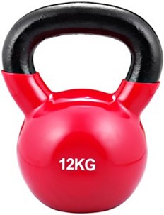 Kettlebell 12 kg med vinyl coating
