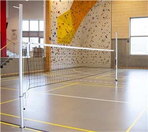 Kidsvolley støtter pro Ø63 mm.