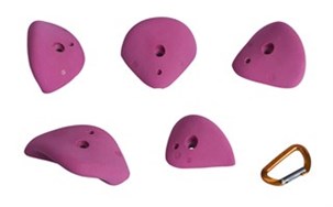 Klatregreb Essential Jugs L3, 5 stk. Lilla