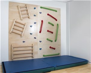 Klatrevæg og motorikvæg - Komplet