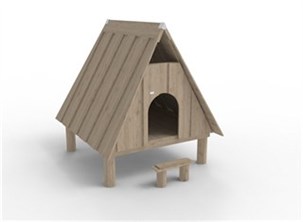 Knaphus, lærk - hævet