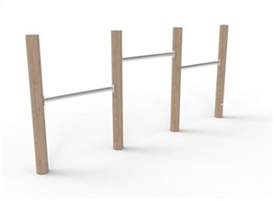 Kolbøttestativ 3-fag