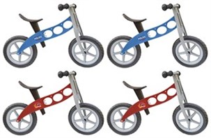 Løbecykel Street EVA 4 stk.