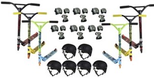 Løbehjul rampe pakke