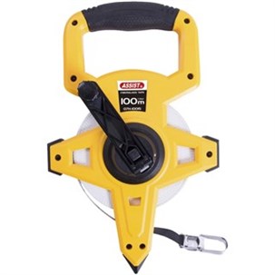 Målebånd på gaffel, 100 m