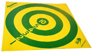 Målskive til Curling med numre fra 1-10