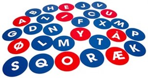 Markeringsbrikker DAN/ Alfabet