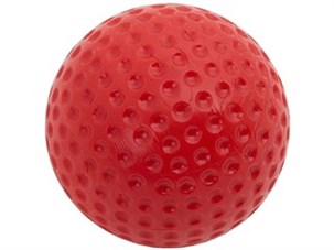Minigolfbold Rød