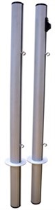 Minitennisstøtter 1 sæt. H85cm